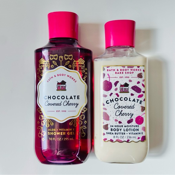 Bath & Body Works Other - Bath & Body Works Chocolate Covered Cherry Shower Gel & Lotion